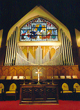 Image of church sanctuary